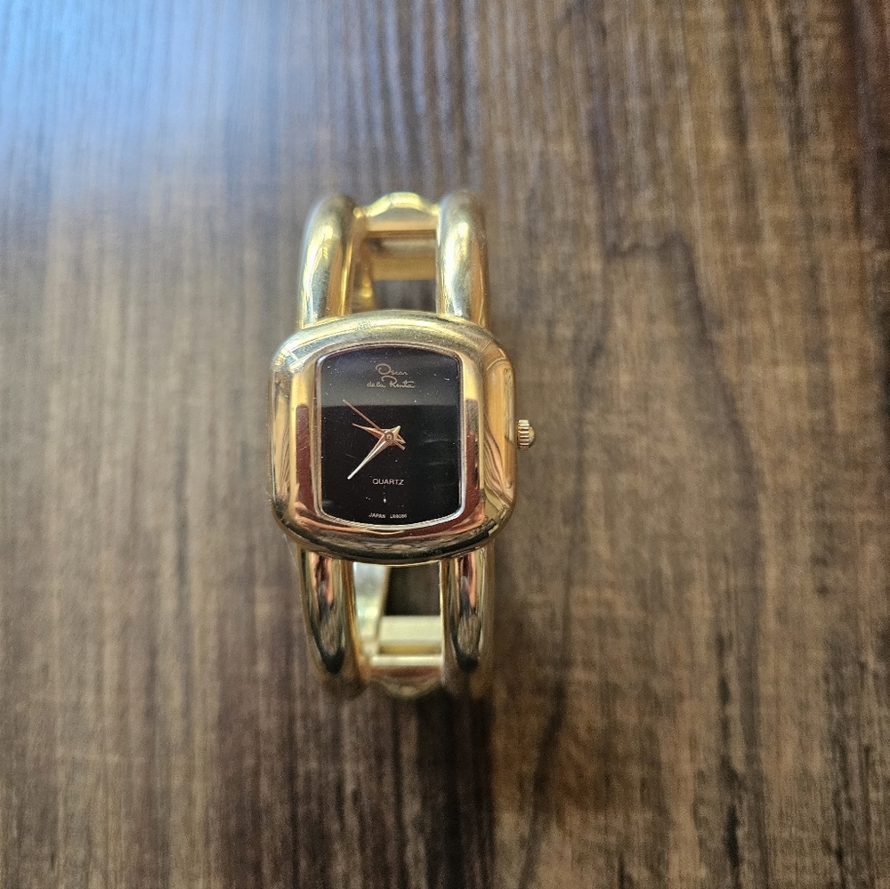 VINTAGE/RARE ☆ Oscar de la Renta Bracelet Watch ~ GORGEOUS!